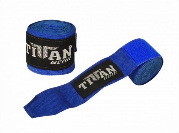 Blue Boxing Hand Wraps